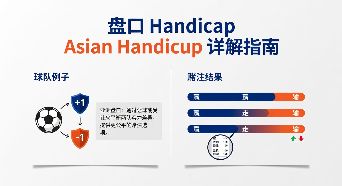 盘口 handicap asian handicap：亚洲盘解析与实战判断