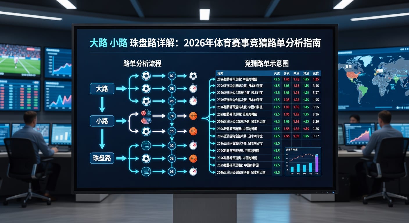 大路 小路 珠盘路：盘口节奏与投注思路