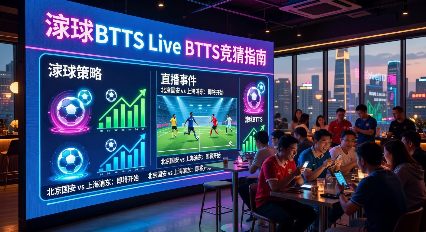 滚球BTTS live BTTS 实战判断与滚球思路