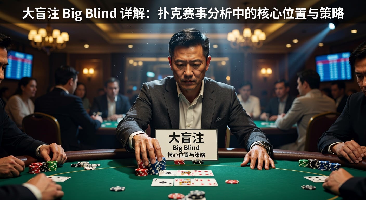 大盲注 Big Blind：筹码压力与桌面策略