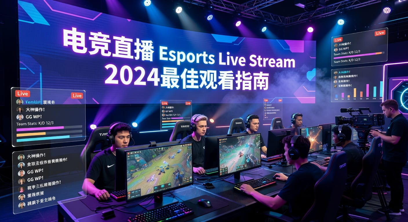 电竞直播 Esports Live Stream 观赛与优化指南