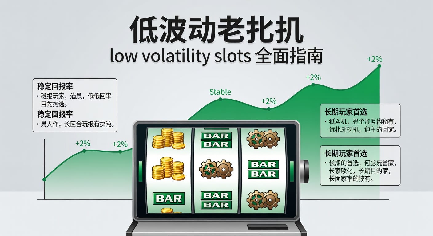 低波动老虎机 low volatility slots：稳定回报与选机思路