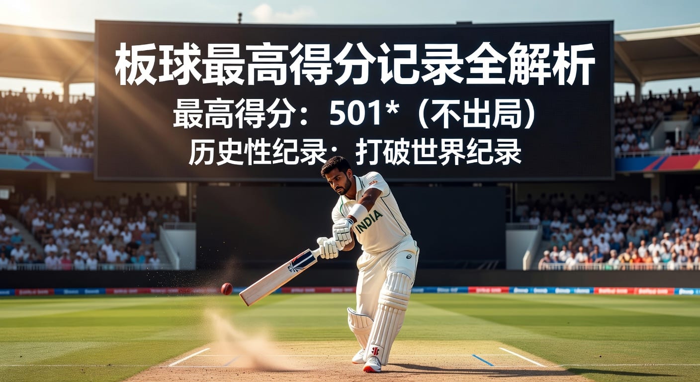 板球最高得分 Highest Score｜最新记录与比赛解读