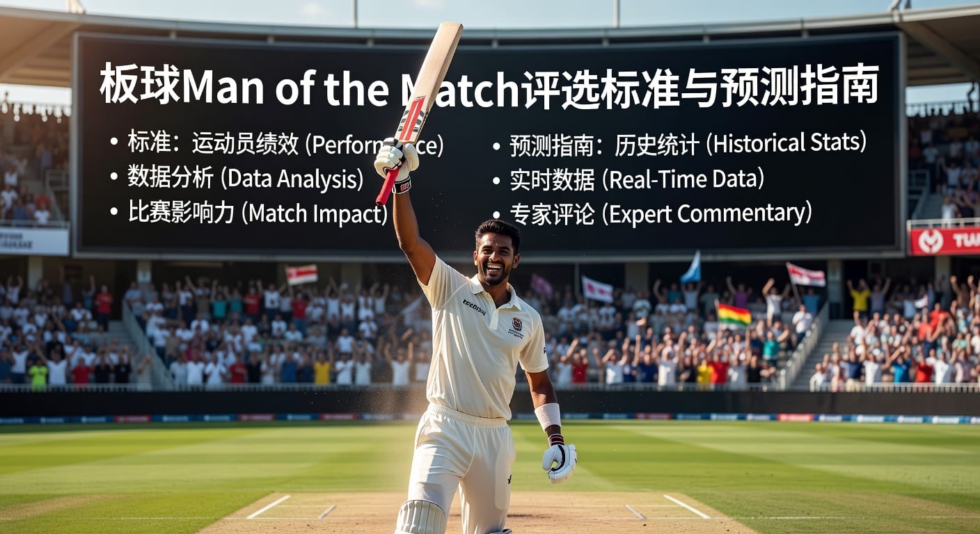 板球Man of the Match评选逻辑与关键指标